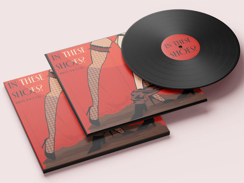 In These Shoes? Vinyl Cover Illustration In These Shoes? Vinyl Cover Illustration
